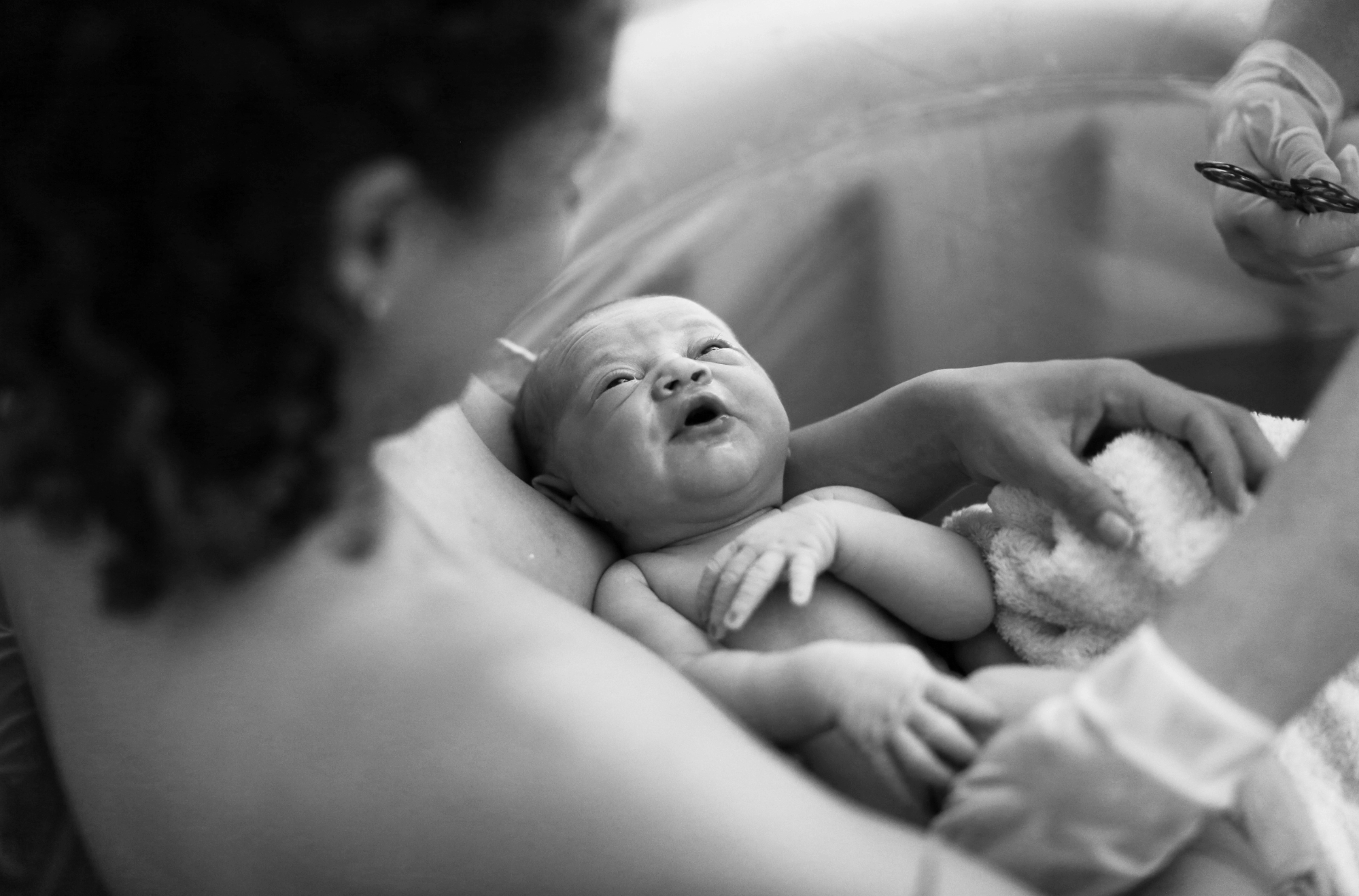 Mother and newborn at Am-Sino